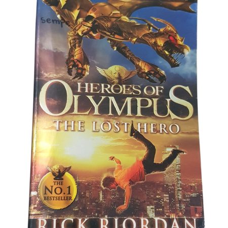 Heroes Of Olympus - Book 1 - The Lost Hero - Rick Riordan (Usado)