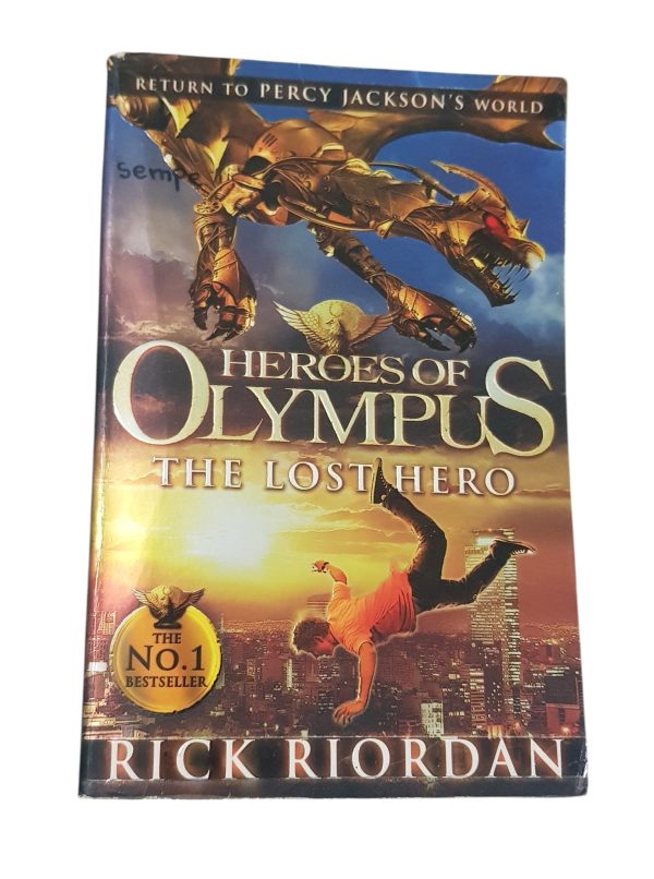 Heroes Of Olympus - Book 1 - The Lost Hero - Rick Riordan (Usado)