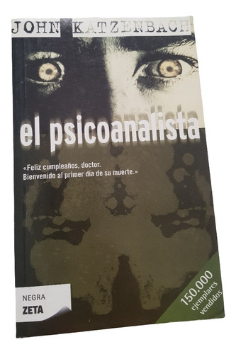 El Psicoanalista - Katzanbach John - Zeta (Usado)