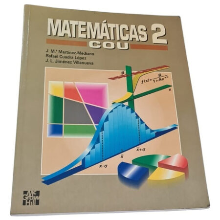 Matemáticas 2 - Cou, Martínez Mediano, Mcgraw Hill (Usado)