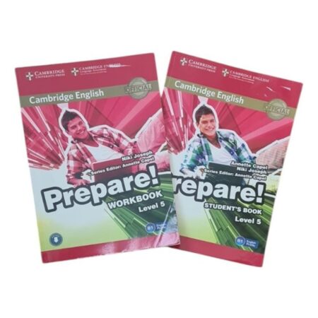 Prepare! Workbook + Students Book - Level 5 - Cambridge - B1 (Usado)