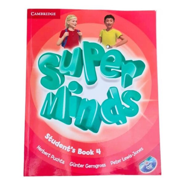Super Minds British 4 Student S Book With Dvdrom (como Nuevo (Usado)