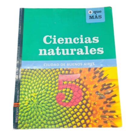 Ciencias Naturales 5 Ciudad Buenos Aires Edelvives + Que Más (Usado)
