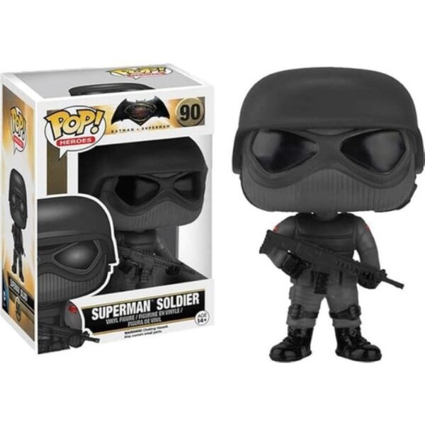 Funko Pop! Vinyl: Dc Universe - Superman Soldier #90 (Usado)