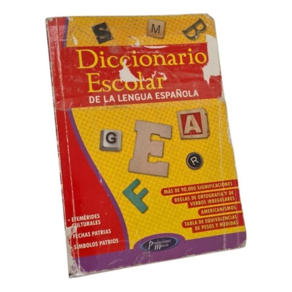 Diccionario Escolar De La Lengua Espaรฑola - Mawis (Usado)