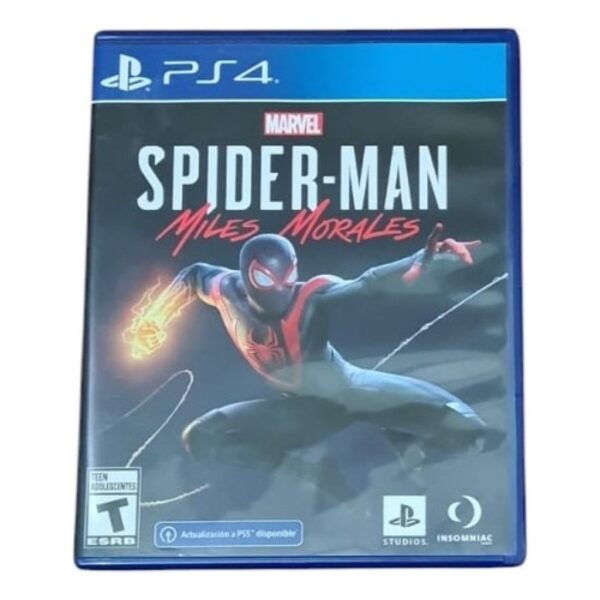 Spider-man: Miles Morales - Ps4 Fรญsico - Playstation (Usado)