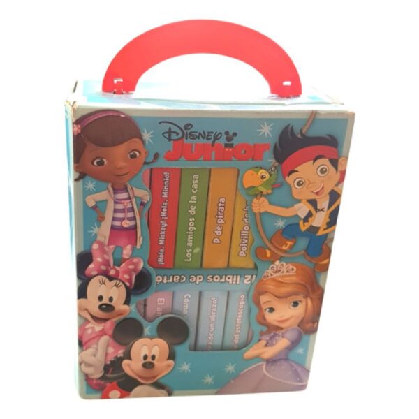 Mi Primer Biblioteca Disney Juniors - 12 Libritos - C/valija (Usado)
