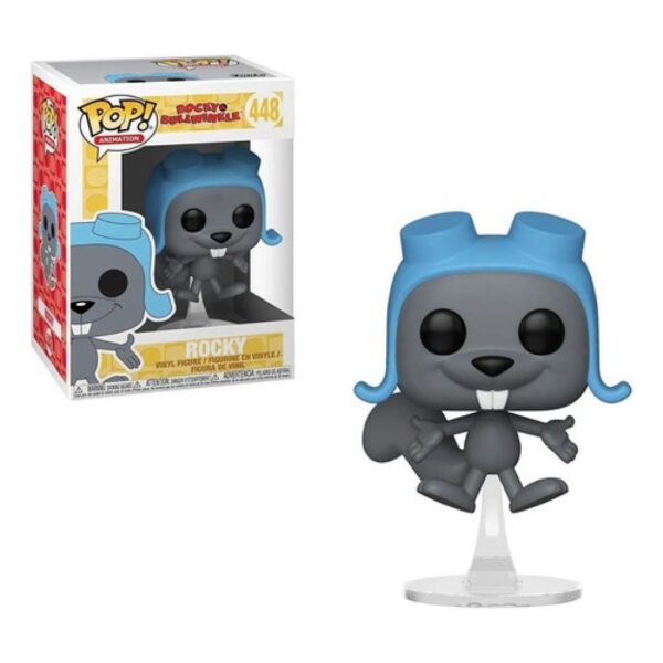 Funko Pop! Vinilo: Rocky & Bullwinkle - Rocky #448 (Usado)