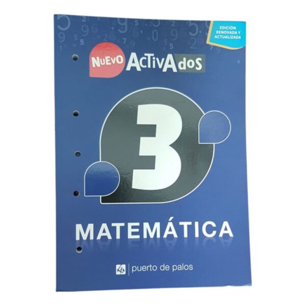 Matemรกtica 3 Activados - Puerto De Palos (Usado)