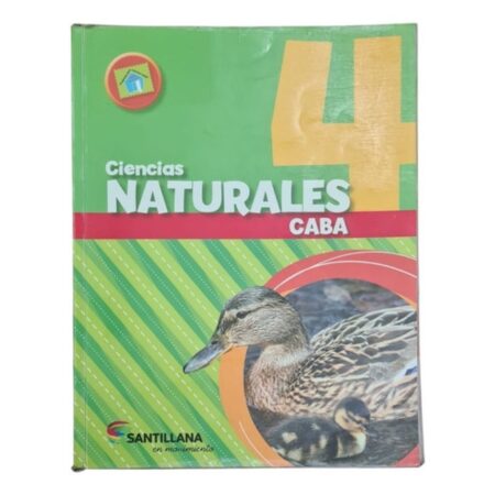 Naturales 4 Caba. En Movimiento - Santillana (Usado)