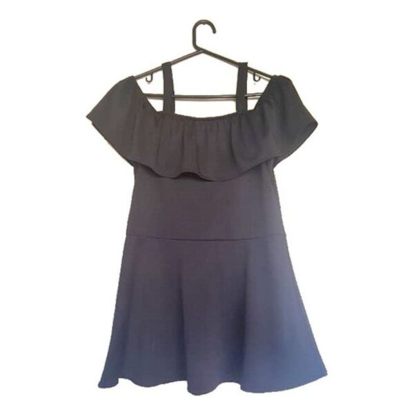 Vestido Marca Como Quieres Que Te Quiera Negro 38 (Usado)