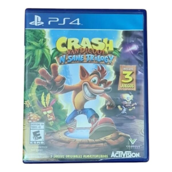 Crash Bandicoot: N. Sane Trilogy Ps4 (Usado)