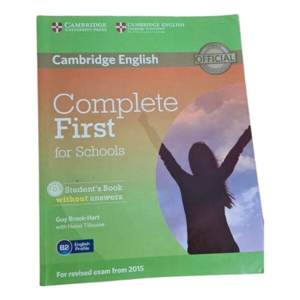 Complete First For Schools-st Book- Answers + Cd-b2-exam2015 (Usado)
