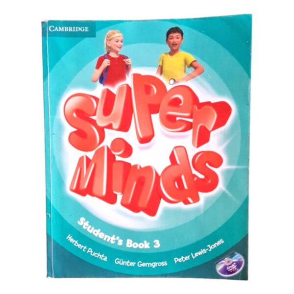 Super Minds Student S Book 3 +dvd - Cambridge (Usado)