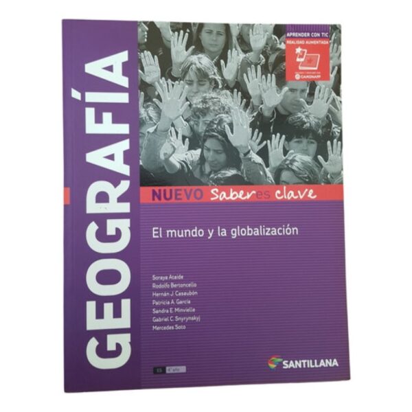 Geografía: El Mundo Y La Globalización - Santillana (Usado)