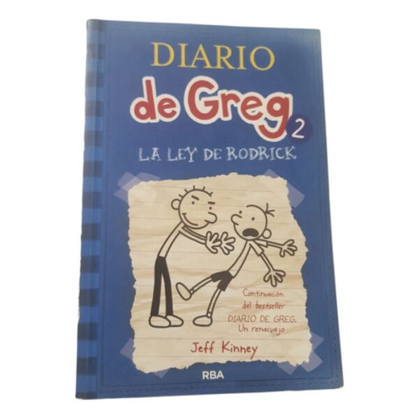 Diario De Greg 2 - La Ley De Rodrick - Jeff Kinney (Usado)