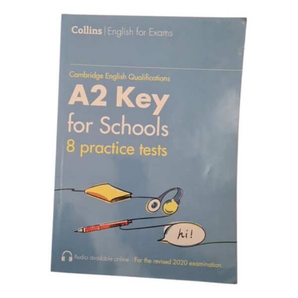 Collins A2 Key For Schools: 8 Practice Tests W/audio Online (Usado)