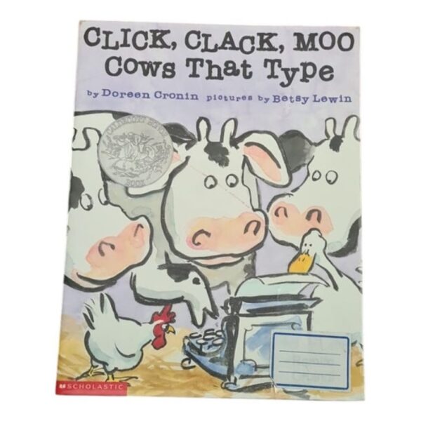 Click Clack Moo Cows That Type - Scholastic (Usado)