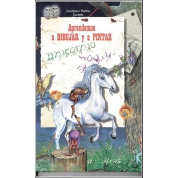 Libro Aprendemos A Dibujar Y Pintar Unicornios, Dragones (Usado)