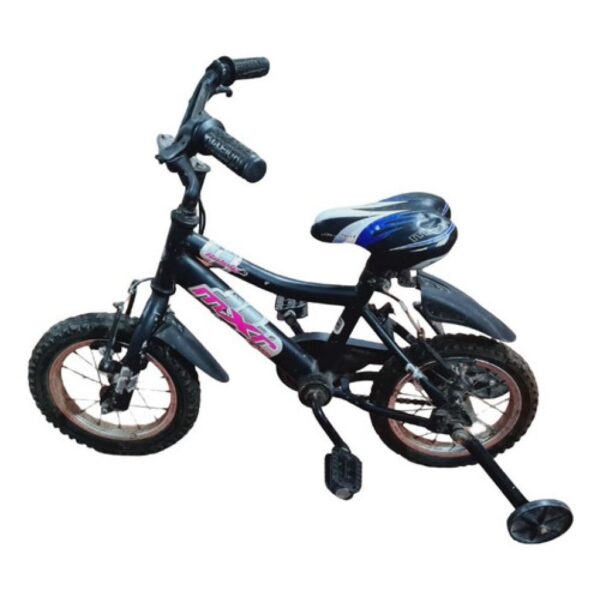 Bicicleta Niños Bmx Cross Raleigh Mxr12 R12 - Color Negro Negro N/a (Usado)