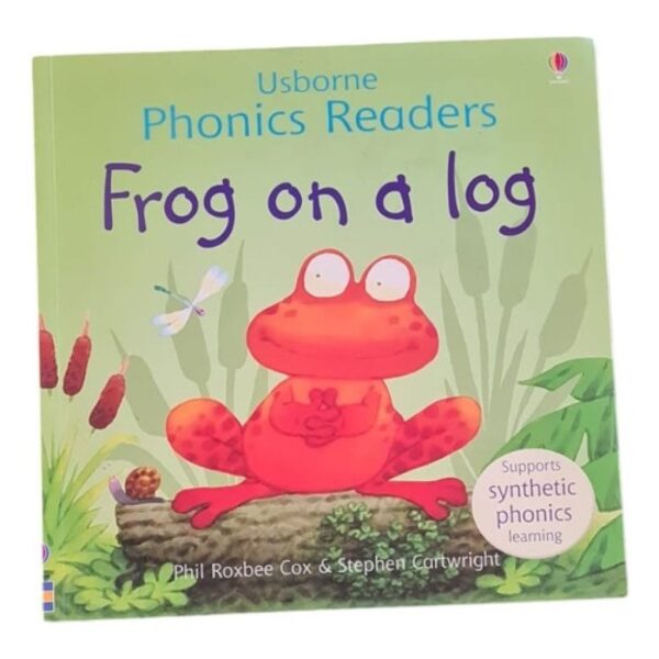 Frog On A Log Phonics Readers, Usborne. En Inglés (Usado)