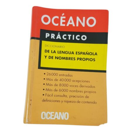 Diccionario - Oceano Practico  De La Lengua Española ... (Usado)