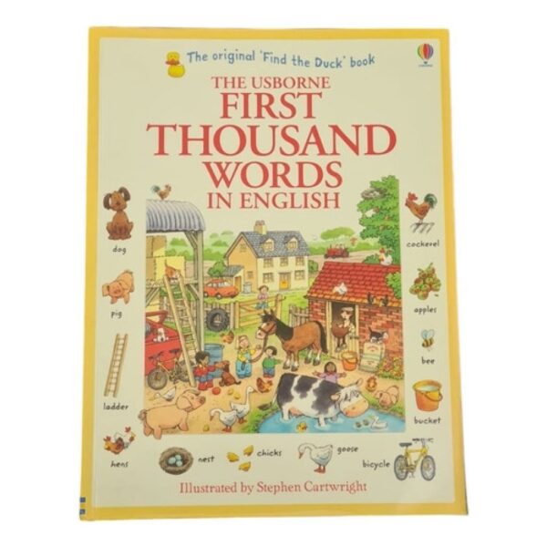 First Thousand Words In English - Usborne (Usado)