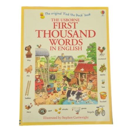 First Thousand Words In English - Usborne (Usado)