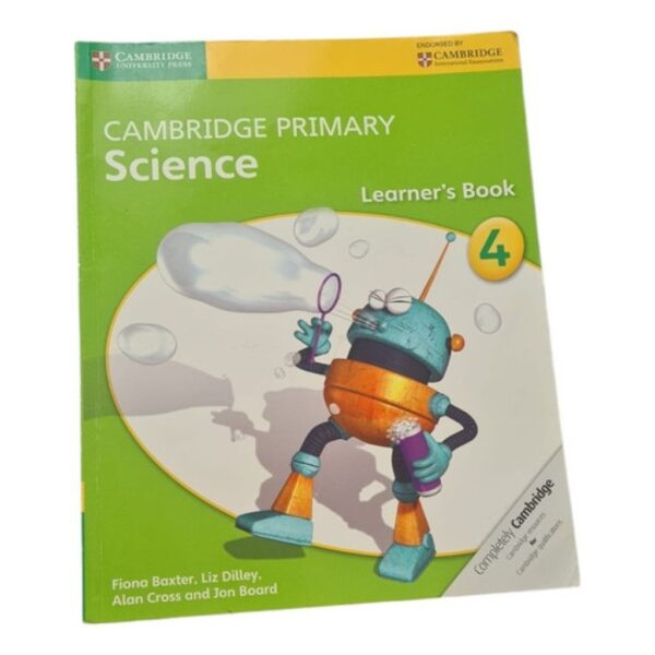 Cambridge Primary Science 4 - Learner's Book - Cambridge (Usado)