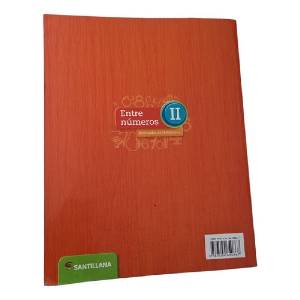 Entre Números 2 - Santillana (Usado) - Image 2
