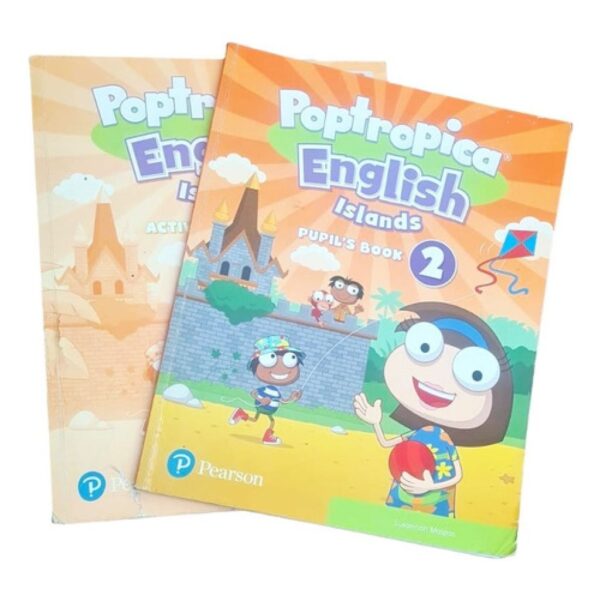 Poptropica English Islands 2 Student's + Activitiy  2 Libros (Usado)