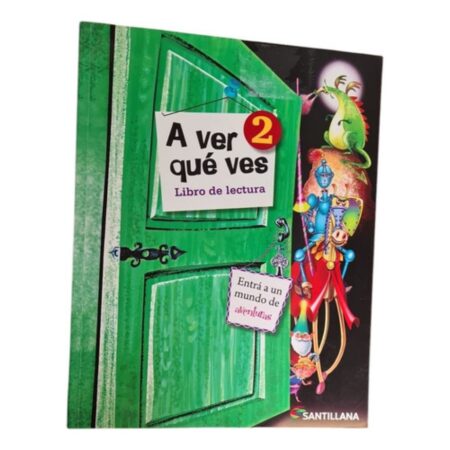 A Ver Qué Ves 2 - Libro De Lectura - Santillana (Usado)