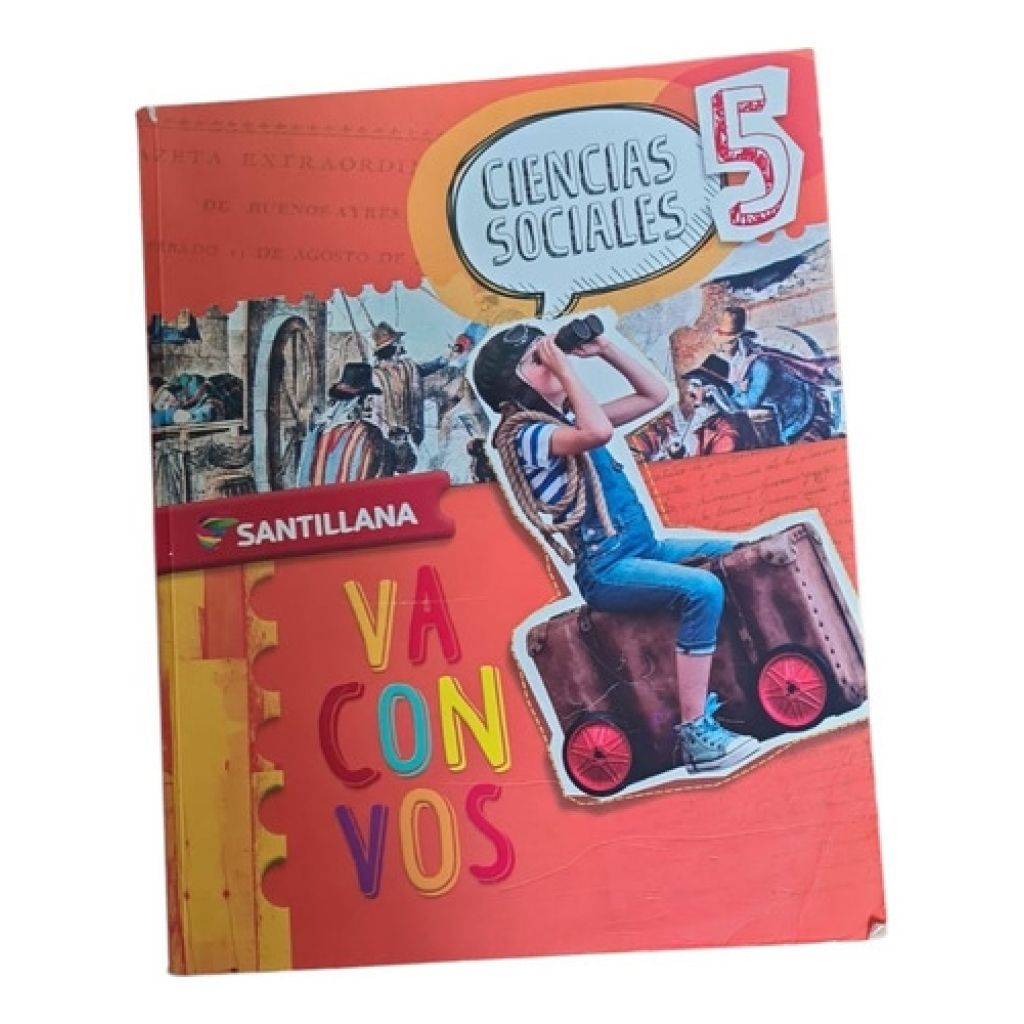 Ciencias Sociales Va Con Vos 5 Nación Santillana+cuadernillo (Usado)