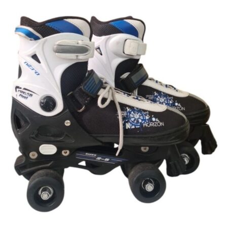 Patines Profesional Extensibles 4 Ruedas Marfed - 37/40 M 37/40 0 Mm Azul (Usado)