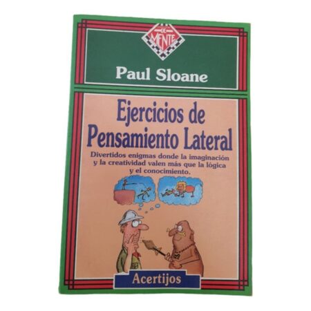 Ejercicios De Pensamiento Lateral - Paul Sloane - Acerijos (Usado)