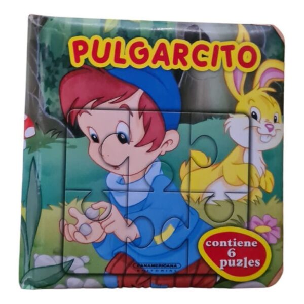 Pulgarcito-mis Libros Puzzle (6 Puzles-6 Piezas) Acolchado (Usado)
