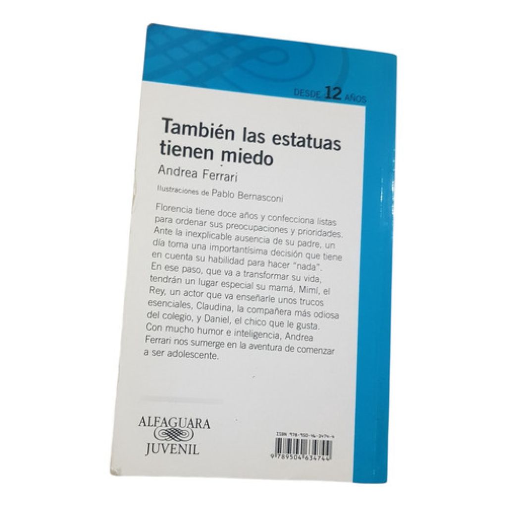 También Las Estatuas Tienen Miedo -andrea Ferrari -alfaguara (Usado) - Image 2