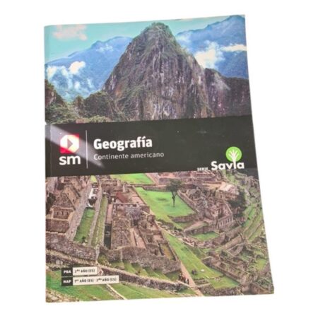 Geografía 2 : Continente Americano - Savia - Sm (Usado)