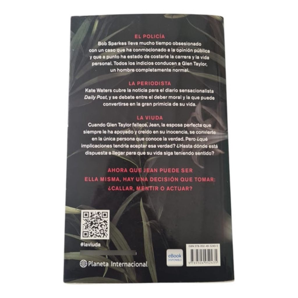 La Viuda - Fiona Barton - Editorial Planeta (Usado) - Image 2