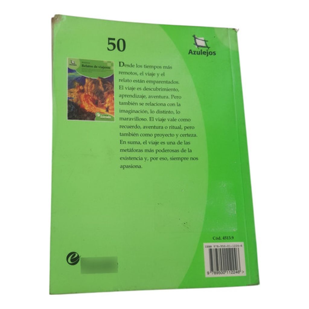 Relatos De Viajeros - Antologia - Hanlon - Azulejos Estrada (Usado) - Image 2