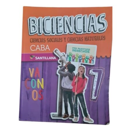 Biciencias 7-va Con Vos Caba-sociales Y Naturales-santillana (Usado)