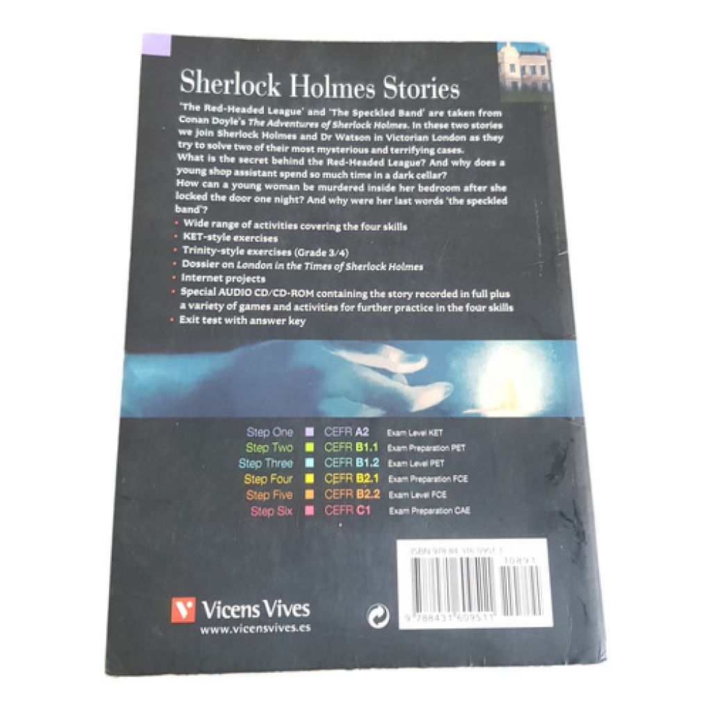 Sherlock Holmes Stories - Black Cat A2 - Sin Cd (Usado) - Image 2