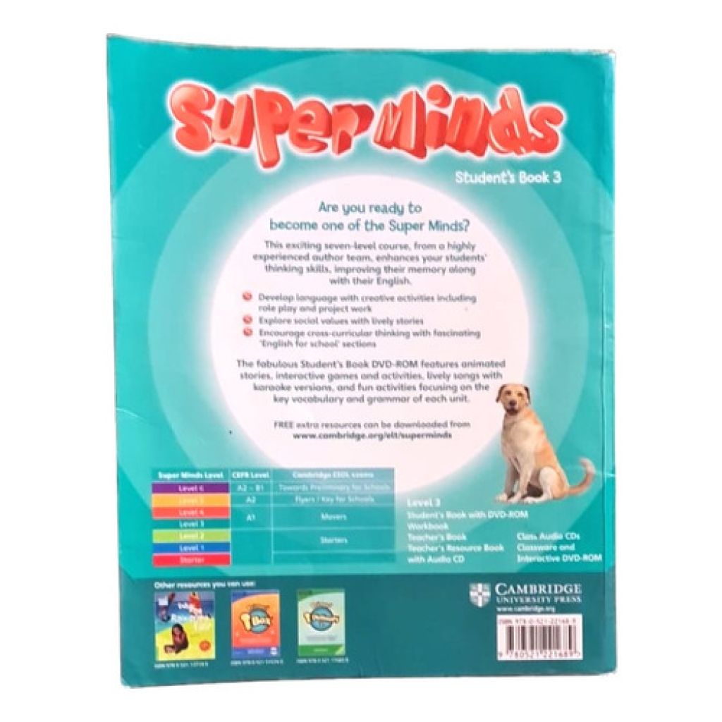 Super Minds Student S Book 3 +dvd - Cambridge (Usado) - Image 2