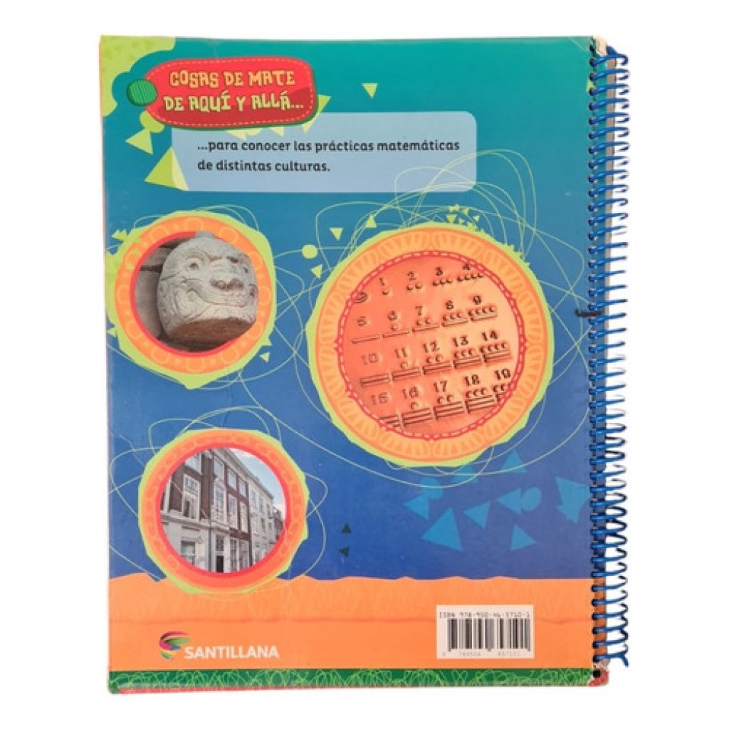 El Libro De Mate 6 - Santillana (Usado) - Image 2