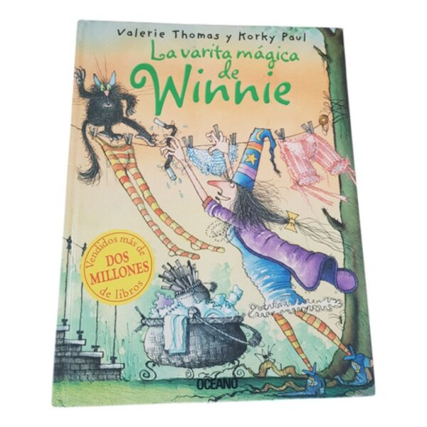 La Varita Mágica De Winnie -  Thomas Y Korky - Tapa Dura (Usado)