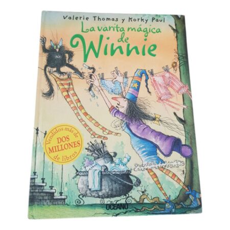 La Varita Mágica De Winnie -  Thomas Y Korky - Tapa Dura (Usado)