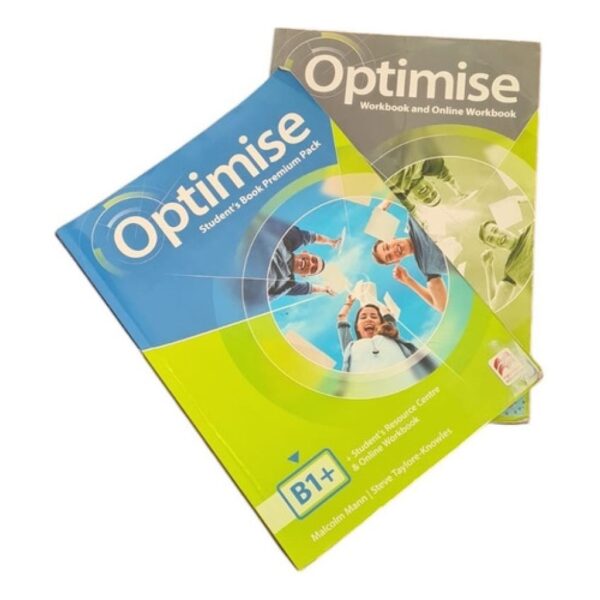 Optimise B1+ - Student's Book + Workbook Pack - 2 Libros (Usado)