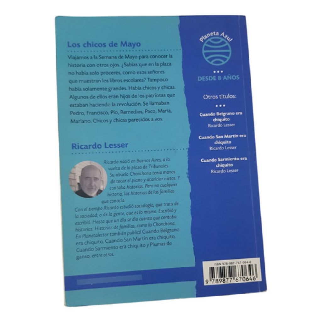 Los Chicos De Mayo - Ricardo Lesser - Planeta Lector (Usado) - Image 2