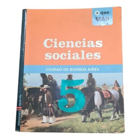 Ciencias Sociales 5 Ciudad De Buenos Aires - Edelvives (Usado)
