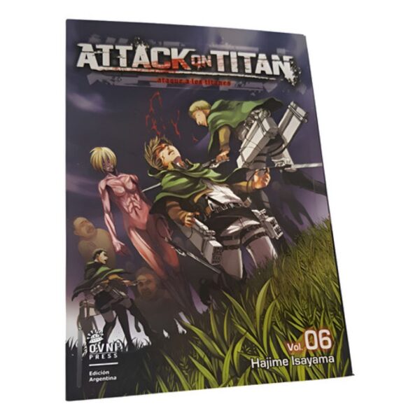 Attack On Titan - Hajime Isayama Volumen 6 (Usado)